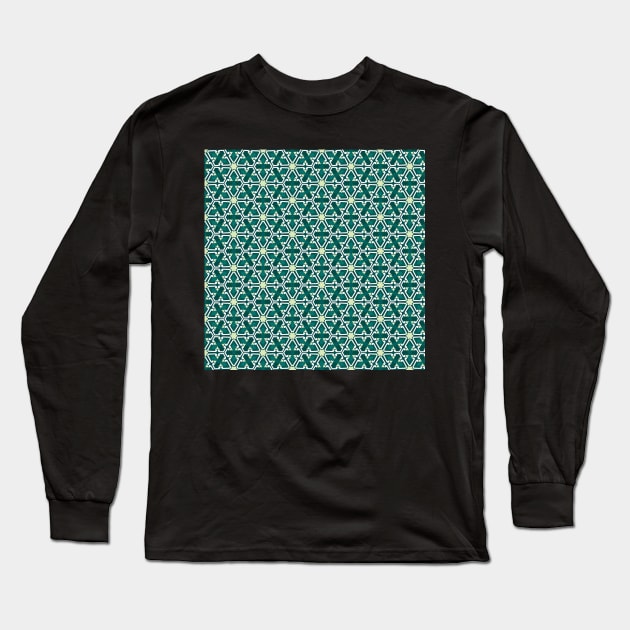 Abstract pattern background Long Sleeve T-Shirt by homydesign